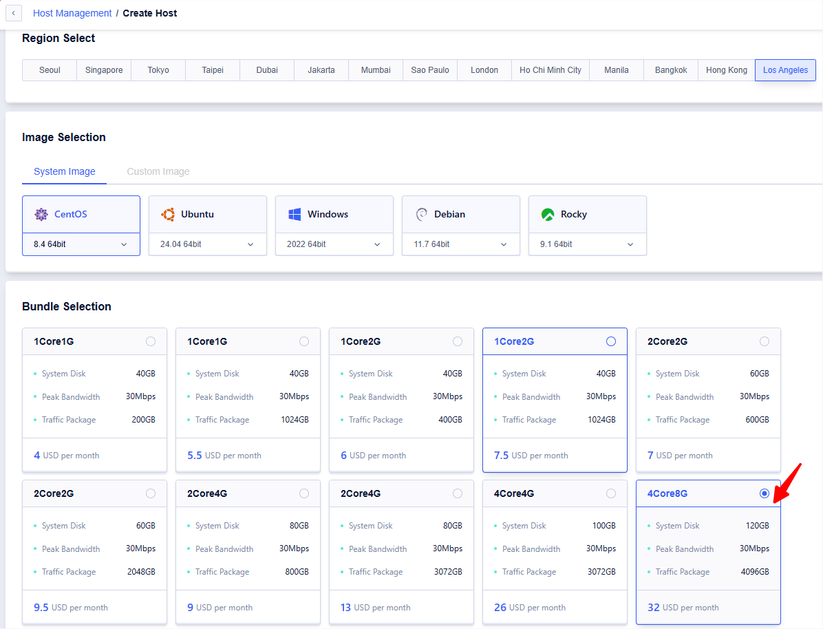 SurferCloud: $32/mo VPS/4096 GB traffic/120 GB RSSD/8 GB RAM/4core/1x IPv4/30 Mbps port speed