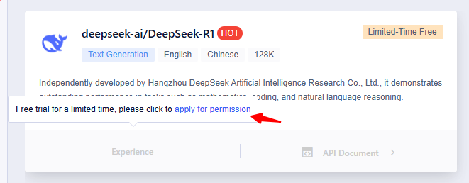 How to Apply for Free Trial of DeepSeek R1 on SurferCloud UModelVerse
