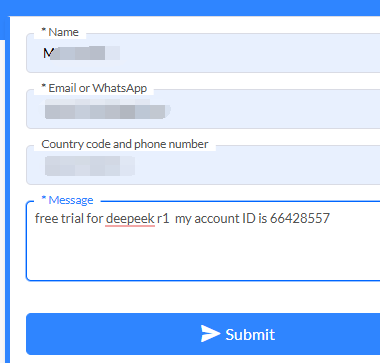 How to Apply for Free Trial of DeepSeek R1 on SurferCloud UModelVerse