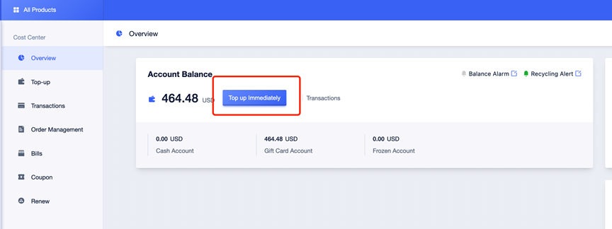 How to Top up Your SurferCloud Account Balance?