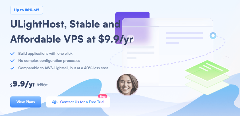 SurferCloud Lightweight Cloud VPS Promotion, Up to 80% Off-$9.9/yr!