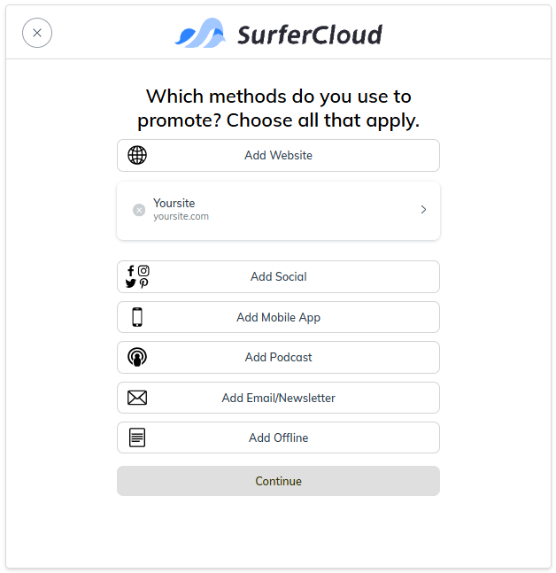 SurferCloud Affiliate Program Onboarding Guide (via IMPACT)