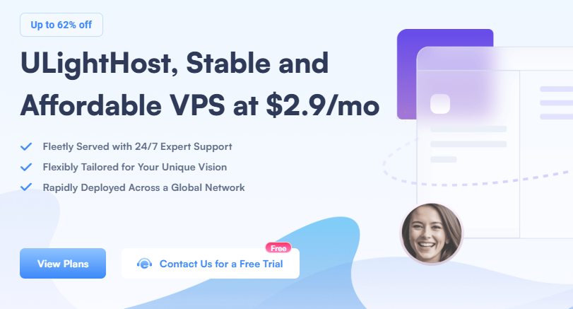 SurferCloud ULightHost: High-Performance, Low-Cost VPS from $2.9/mo