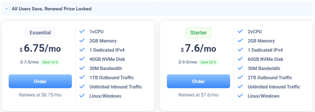 SurferCloud ULightHost VPS—Lightweight and Reliable Cloud Hosting at $6.75/mo