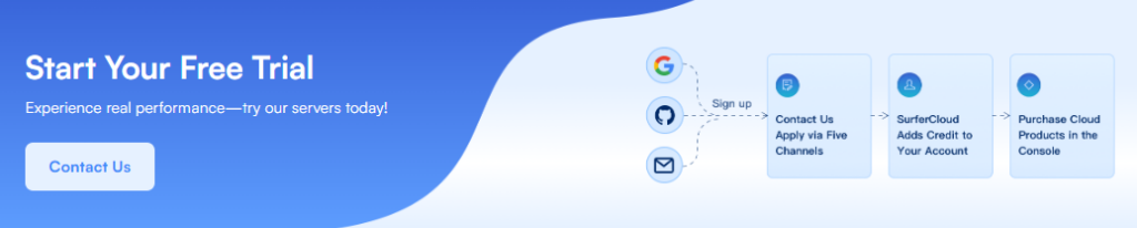 How to Apply for SurferCloud’s Free VPS Trial (Step-by-Step Guide)