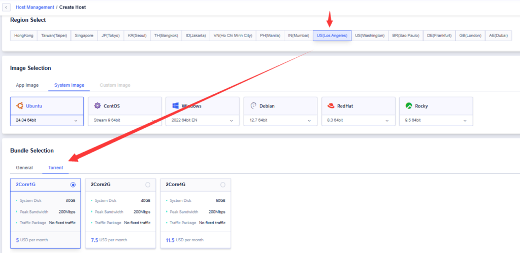 SurferCloud Launches Torrent Type Simple Application Server (ULightHost) — 200Mbps Bandwidth from Only $5/month