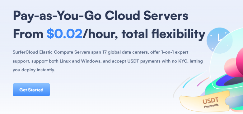 The Ultimate Guide to SurferCloud’s Pay-As-You-Go Hourly Servers