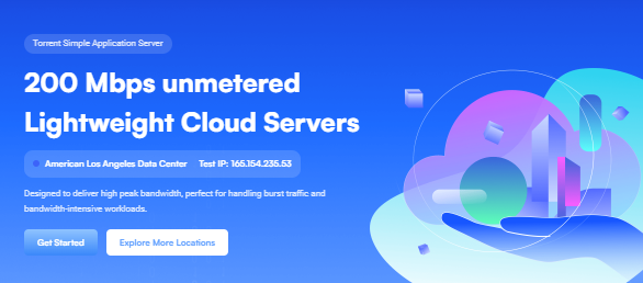 SurferCloud Torrent Simple Application Server Review: Plans, Features & Pricing Explained (Los Angeles 200Mbps VPS)